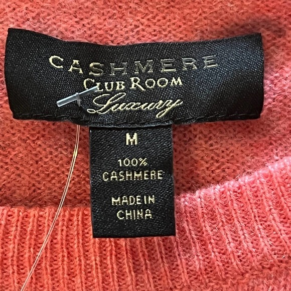 CLUB ROOM‎  LUXURY CASHMERE WOMEN'S SWEATER - Picture 13 of 16